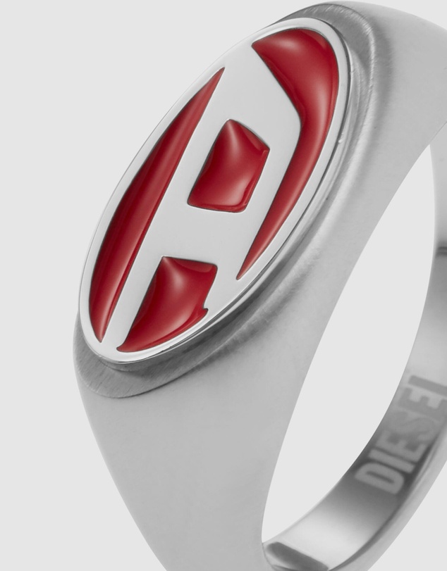 Diesel - Ring Silver Tone Ring