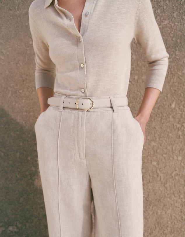 Trenery - Avalon Belt in Putty