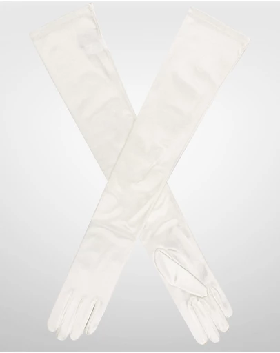 DENTS - Long Opera Satin Gloves