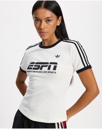 adidas Originals - Cotton Cali Tee With Sponsor