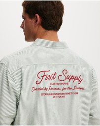 Cotton On - Bedford Long Sleeve Shirt