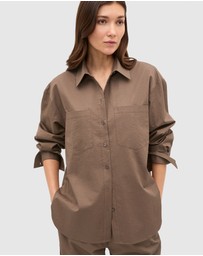 Seed Heritage - Textured Cotton Shirt