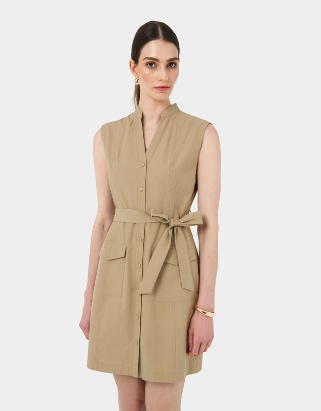 Forcast - Kiran Utility Tie Dress