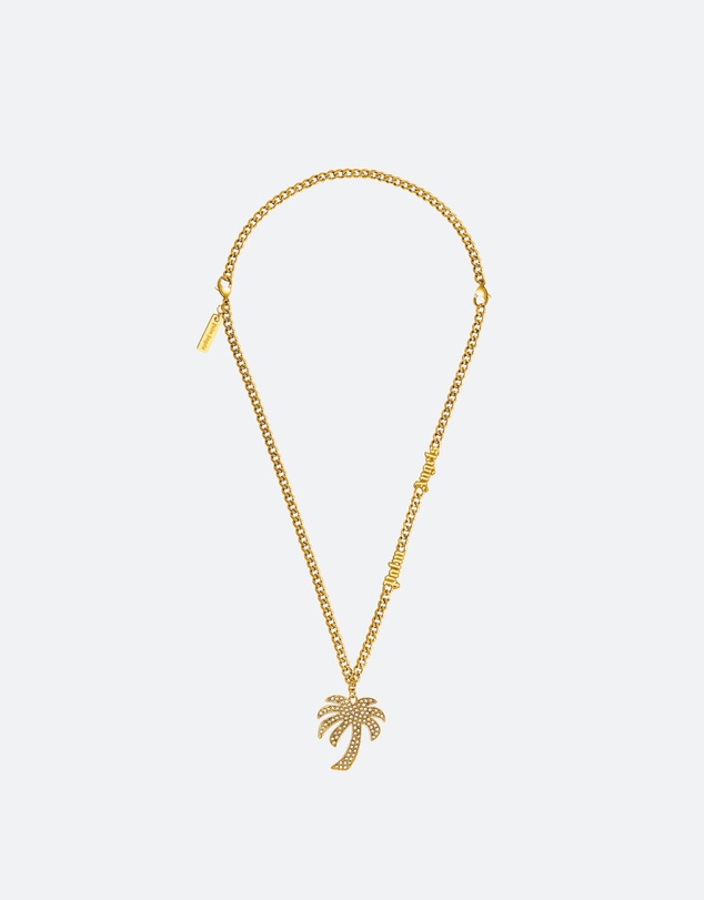 Palm Angels - Marchio GP Palm & Stones Pendant Necklace