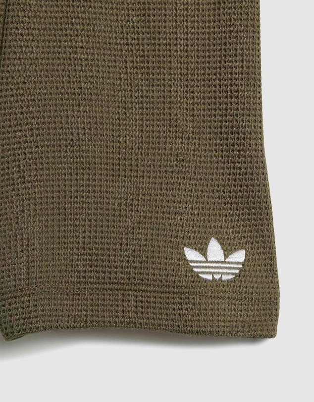 adidas Originals - Regular Waffle Shorts and T-Shirt Set - Babies-Kids