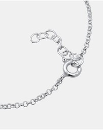 Elli Jewelry - Bracelet Kids Flower Crystals 925 Sterling Silver