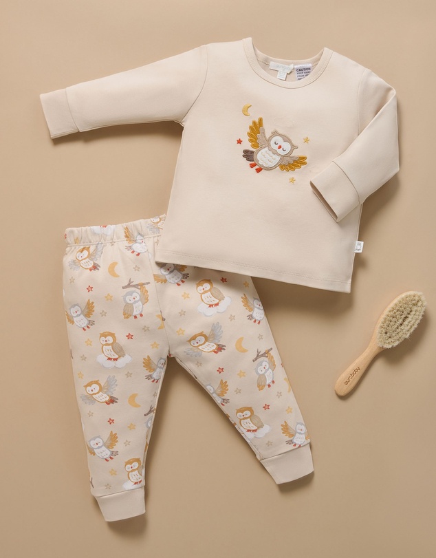 Purebaby - Thick PJ Set -Kids-Babies