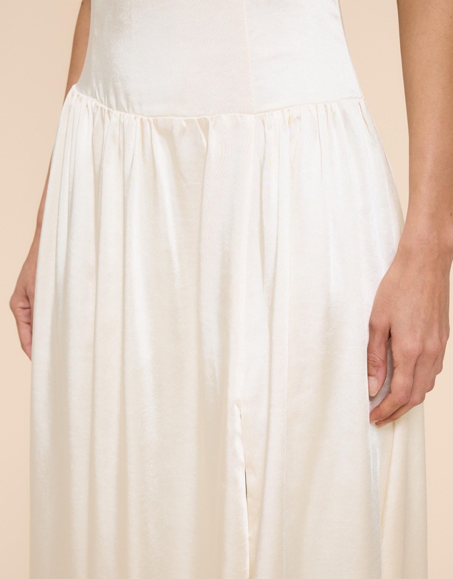 CHANCERY - Dion Drop Waist Off Shoulder Maxi Dress