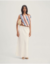 Oxford - Sandy Striped Top