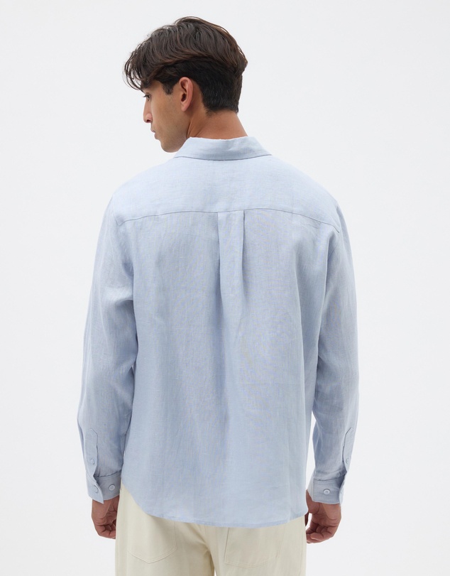 AERE - Euro Resort Linen LS Shirt