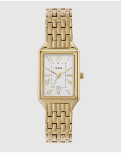Fossil - Fossil Raquel Gold Watch ES5220