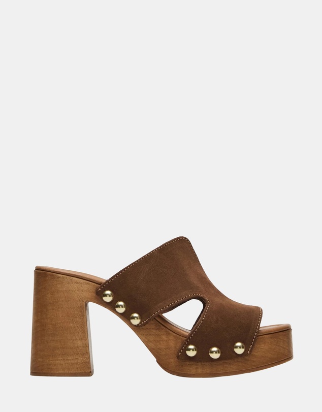 Steve Madden - Sunkissed Chestnut Suede Heels