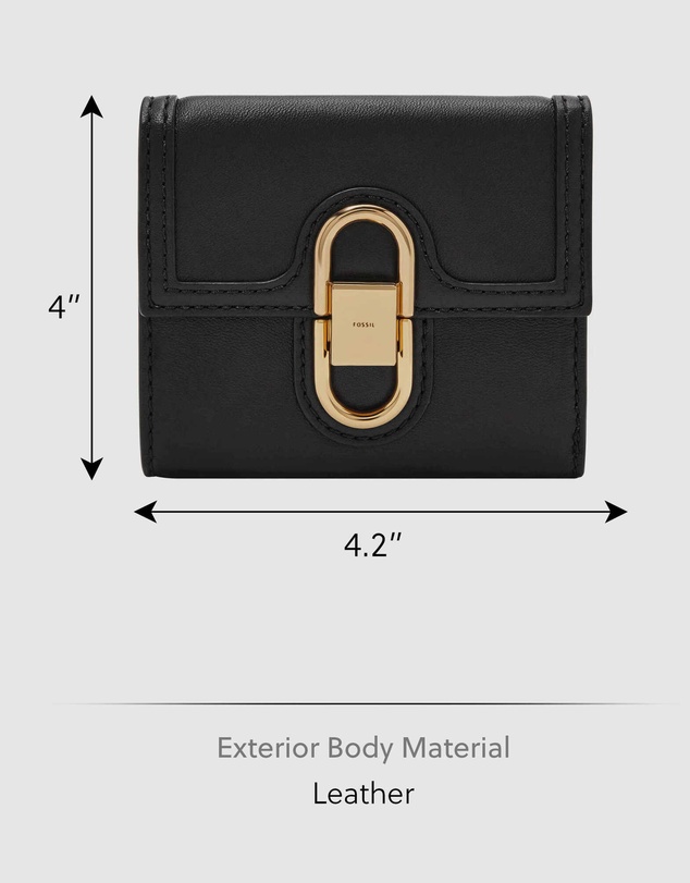 Fossil - Avondale Black Wallet