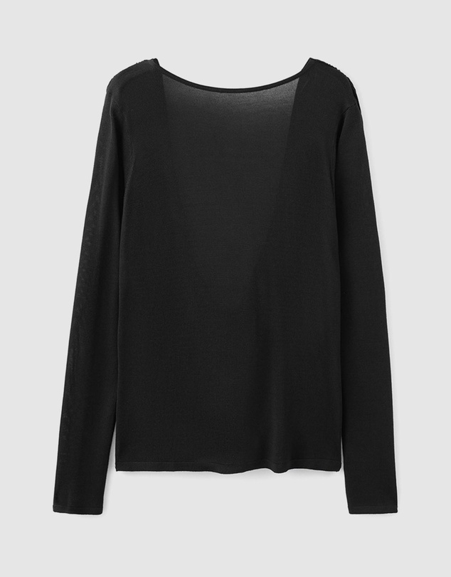 M.N.G - Draped Back Knitted Jumper