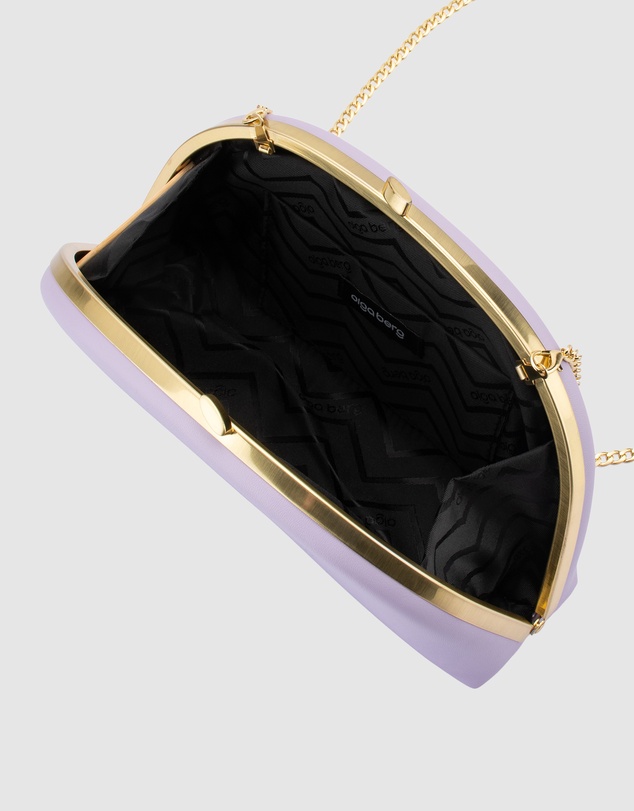 Olga Berg - Celeste Curved Clutch