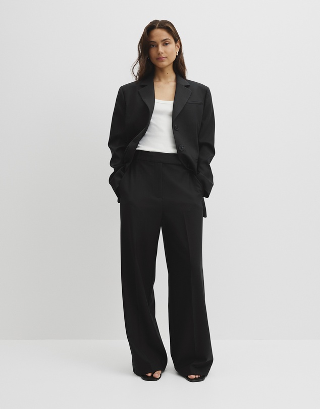 Country Road - Wool Blend Tailored Blazer