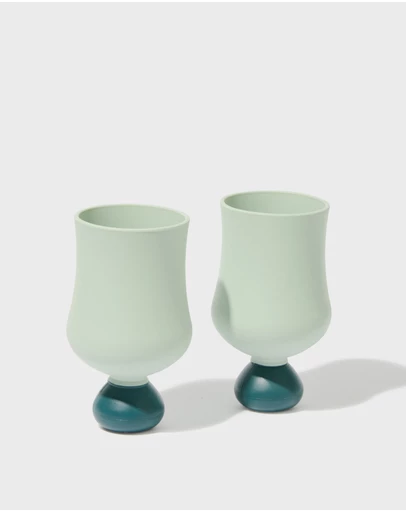 STYLD. - Bubble Goblet Set (2 pcs)