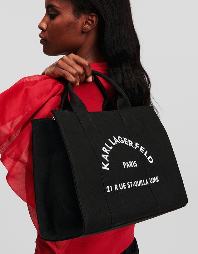 Karl Lagerfeld - Rue St-Guillaume Square Medium Tote Bag