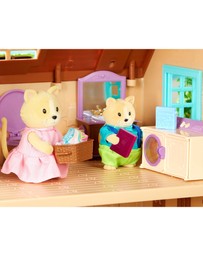 Lil Woodzeez - The Whiskerelli Cats Miniature Animal Figurine Set
