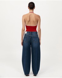 St. Agni - Mid Rise Balloon Jeans