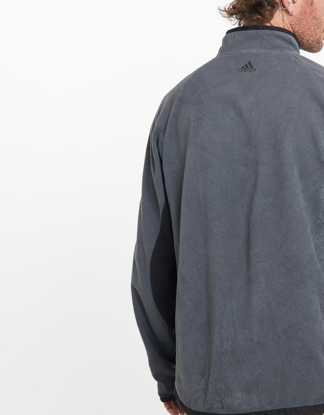 Vintage by The Real Deal - Pre Loved - Vintage Adidas Tech Quarter Zip Fleece Sweatshirt