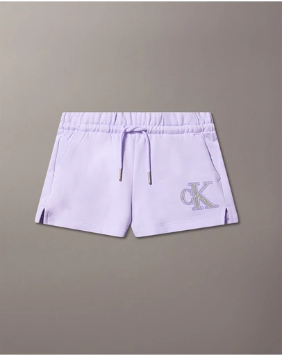Calvin Klein Jeans - Girls Logo Metallic Shorts