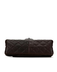 Pre-Loved by Azura Reborn - Pre-Loved Caviar and Iridescent Calfskin Reissue 2.55 Double Flap 226