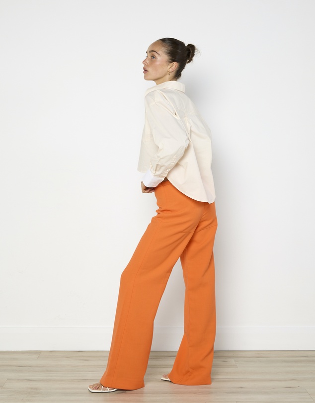 Cirkular - Pre-Loved - Courreges Pantalon in Orange