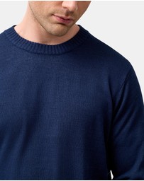 Brooksfield - Crew Neck Knit Boucle