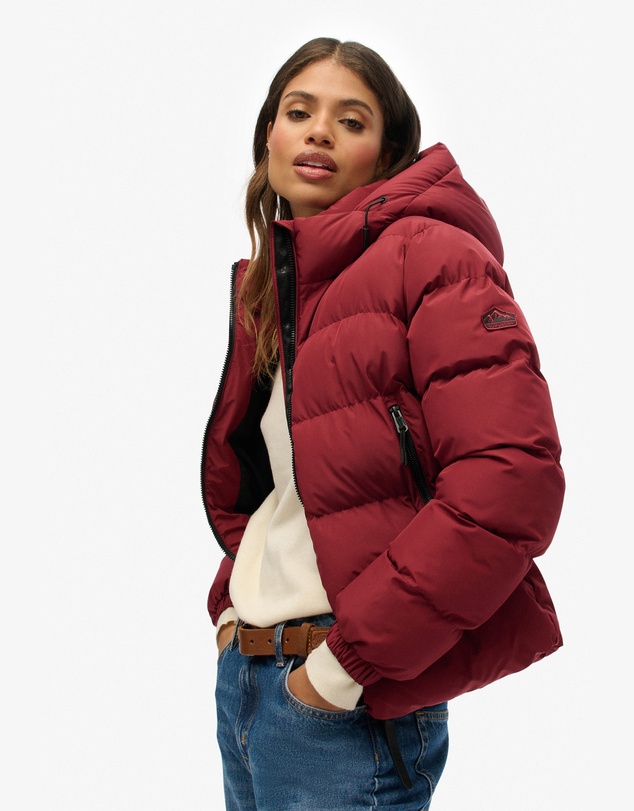 Superdry - Hooded Sports Puffer Jacket
