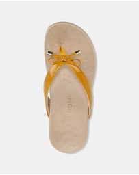 Vionic - Bella Toe Post Sandal - Sunflower