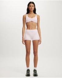 Cotton On Body Active - Ultra Soft Scrunch Front Strappy Crop