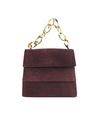 Pre-Loved by Azura Reborn - Pre-Loved Suede Chain Satchel