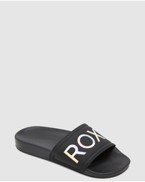 Roxy - Girls 8 to 16 Slippy II Slides