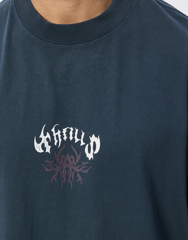 Thrills - Stagger Oversize Box Crop Tee