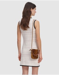 Self Portrait - Pointelle Knit Mini Dress