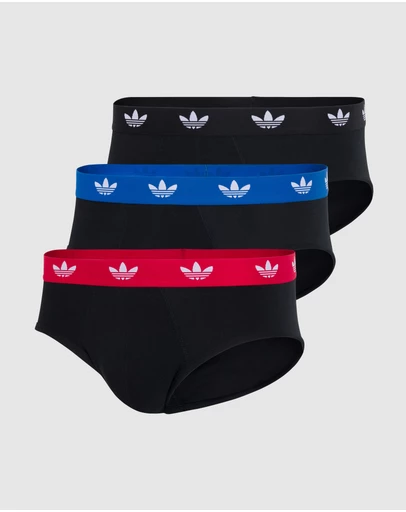 adidas Originals - 3 Pack Comfort Flex Cotton Brief Underwear