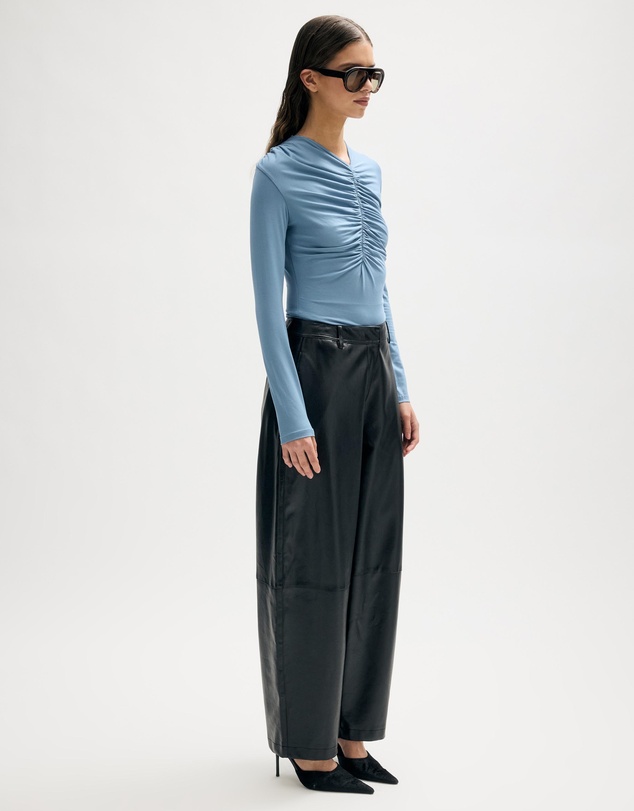 Minima Esenciales - Tore Gathered Jersey Bodysuit