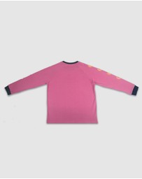 Banabae - Parklife Ladies Long Sleeve Tee - Peony