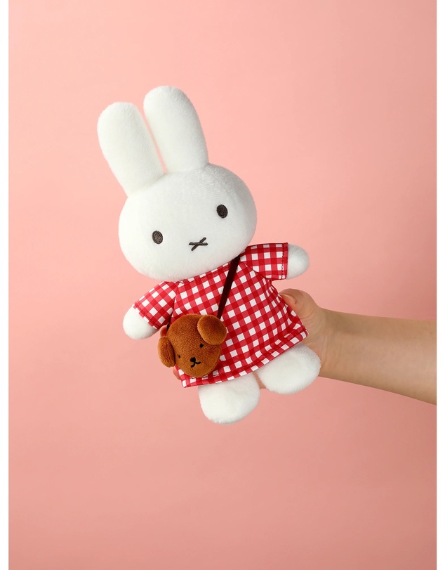 Miffy - Miffy Checkered Dress with Snuffy Bag