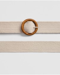 Country Road - Recycled Polyester Woven Stretch Belt
