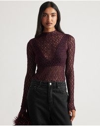 Decjuba - Amber Lace LS Top