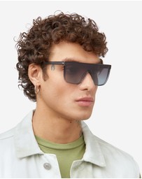 Hawkers Co - HAWKERS Sunglasses for Men and Women - Protection UV400 WEED Model - Mask Sunglasses