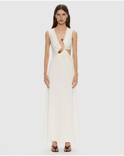 Christopher Esber - Spiral Crystal Tank Dress