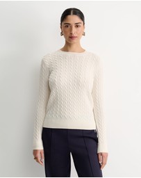 Sportscraft - Merino Wool Baby Cable Sweater