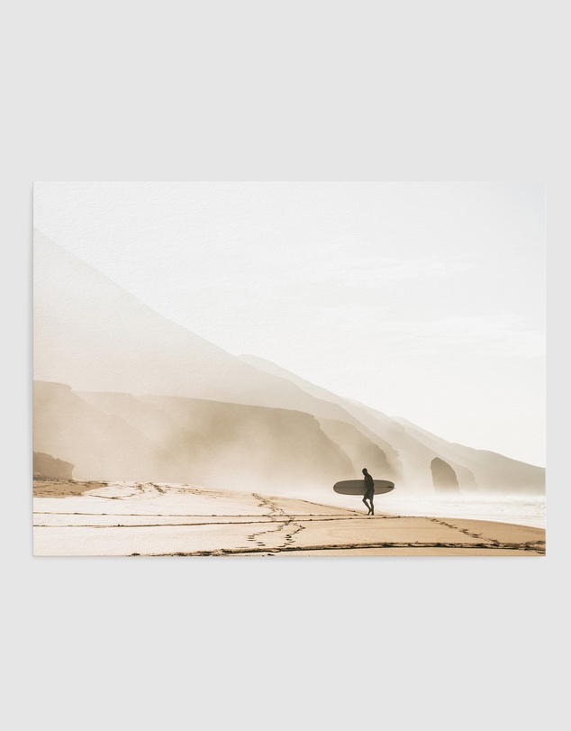 Olive et Oriel - Surf Mist Art Print