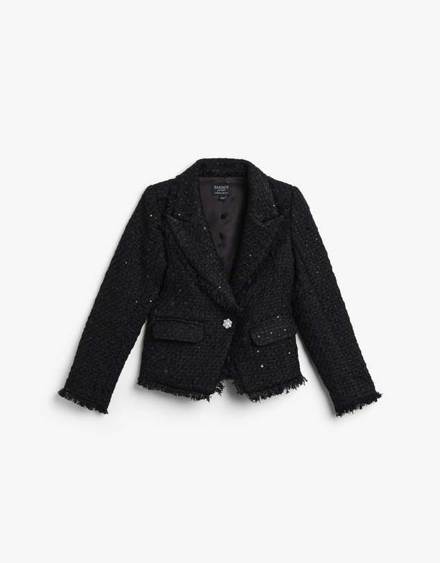 Bardot Junior - Ava Boucle Blazer - Kids-Teens