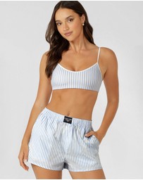 Lorna Jane - Serendipity Stripe Sports Bra