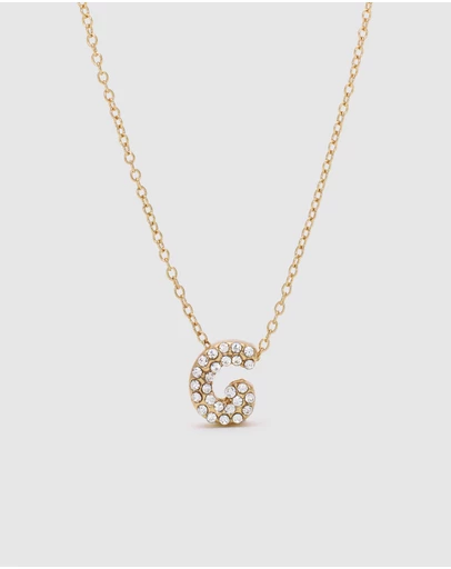Seed Heritage - Initial Jewel Bubble Necklace