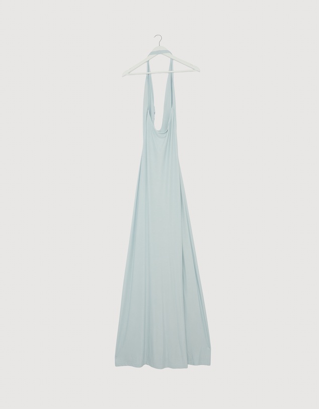 Revibe - Repaired MISHA Jennifer Cupro Maxi Dress - AU 8